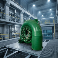 Turbin Air Pelton Hidroelektrik Tanpa Sikat, Generator Energi Alternatif Bebas Eksitasi
