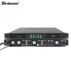 4 Channel Dj D4-3000 Classic Sounds Portable 1U Amp Class D Digital Amplificador Professional Audio High Power Amplifier