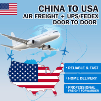 Top 10 des transitaires aériens Chine-USA, agent d'expédition aérienne et express DDP, services de fret aérien porte-à-porte avec un transit de 6 à 8 jours