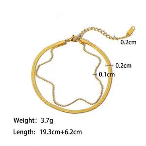 Tornozeleira Ghungro antigua y elegante con baño de oro importada de la India. Joyería de moda para exportadores indios. - Product Image 6