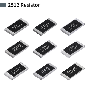 Résistance SMD 2512 R010 R020 R050 R100 R200 1R00 2R20 10R0 47R0 1000 1001 4701 1002 1W 2W 1% à couche épaisse 200V - Product Image 1