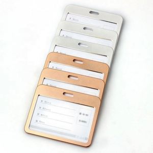 ที่ใส่บัตรธุรกิจ/บัตรประจำตัว ทำจากอลูมิเนียมอัลลอย ทนทาน แฟชั่น ทันสมัย พร้อมโลโก้สั่งทำได้ ขายส่ง - Product Image 4