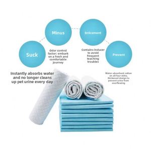 Strong Water Absorption Non-woven <b>Fabric</b> and Bamboo Charcoal Pet Urine Pads for Puppy Training Diapers/Nappies - Product Image 3