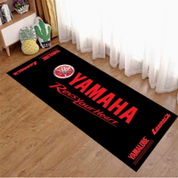 Tapis d'entretien automobile en nylon imprimé personnalisé de qualité supérieure, antidérapant, résistant aux taches, réversible, fin, spécifique à la voiture