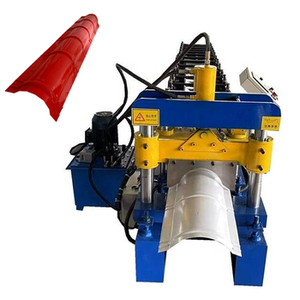 Hochwertige Metall material maschinen Gebäude Dach platte <span class=keywords><strong>Ridge</strong></span> <span class=keywords><strong>Capping</strong></span> Roll <span class=keywords><strong>Forming</strong></span> <span class=keywords><strong>Machine</strong></span>