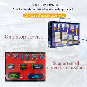 Kunden spezifischer LCD-Bildschirm 128*32 ab Werk in Shenzhen in China STN TN-<span class=keywords><strong>Segment</strong></span> code anzeige COG-LCD-Bildschirm - Product Image 2