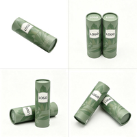 Boîte en tube de papier rond écologique de haute qualité pour l'emballage cosmétique, les huiles essentielles et les coffrets cadeaux de parfums
