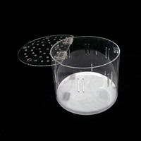Cage/Terrarium Moderne pour Reptiles en Acrylique Transparent, Léger, Écologique, Recyclable et Résistant à l'Eau, Fabrication Personnalisée en Usine