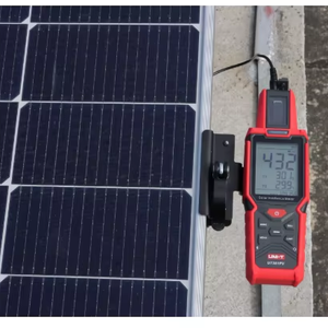 UNI-T UT381PV Compteur d'irradiation solaire avec plage de mesure 0-1400W/m²/0-500 Btu/(pi²) H) pour la surveillance des températures ambiennes et des températures solaires, le modèle UT381PV - Product Image 1
