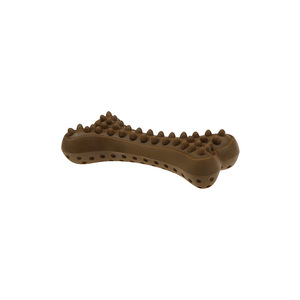 Juguete Masticable para Perros con Forma de Hueso y Púas para Limpieza Dental, Grande, Marrón, Sabor Personalizado - Product Image 5