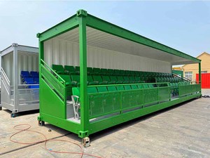 <span class=keywords><strong>Container</strong></span> da 20 e <span class=keywords><strong>40</strong></span> Piedi con Tribune Pieghevoli per Stadi di Calcio, Pallacanestro e Altri Sport - Product Image 2