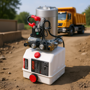 Unité hydraulique Vevor 3 quarts 3200 psi 12V DC pour remorques à benne basculante - Product Image 2