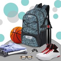 Échantillon Gratuit Sac de Sport en Cuir Véritable Grande Capacité pour Basketball avec Compartiment Séparé pour Ballon et Chaussures, Étanche pour Football