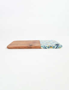 Planche à découper en bois de manguier de qualité supérieure avec revêtement émaillé Planche à découper de cuisine extra épaisse et durable - Product Image 3