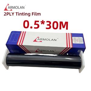 <span class=keywords><strong>Pellicola</strong></span> per Vetri <span class=keywords><strong>Nera</strong></span> <span class=keywords><strong>Adesiva</strong></span> Antigraffio in Carbonio Solare 50CM*30M Armolan 2PLY SRC <span class=keywords><strong>Pellicola</strong></span> Oscurante per Vetri Armolan - Product Image 1