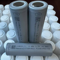 Baterai Lithium Ion Silinder AMPACE JP40 INR21700 3.7V 4000mAh Sel Daya Tinggi Isi Ulang Untuk E-Bike Drone Penyimpanan Energi