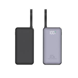 Batterie externe portable 10000 mAh PD22.5W avec affichage LED, haute capacité, entrée USB et charge rapide pour le voyage (vente en gros) - Product Image 2