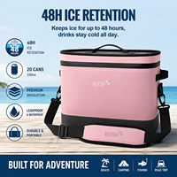 Nouvelle conception, sac isotherme souple en TPU, grande capacité, portable, pour pique-nique en plein air, escalade, voyage, 20 canettes, imperméable, anti-fuite