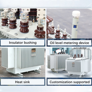 変圧器ステップダウン10kvオイル充填変圧器630kva 800kva三相分配オイル浸漬型変圧器 - Product Image 4