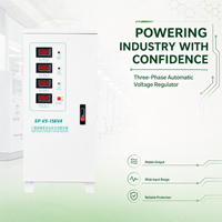 Stabilisateur de tension triphasé SPU 15 kVA 380 V, régulateur de puissance automatique pour solutions d'alimentation de villas résidentielles haut de gamme