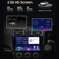 IPS pemutar Multimedia mobil, 7870 9/10 inci 2k Android 13 GPS navigasi 5G WiFi 3D DVD Radio Multi UI sistem tema