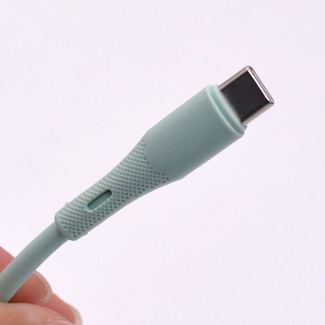 High Quality Super Soft Liquid Silicone Type C to Type C 3A Fast Charging Mobile Phone Data Charge Cable for iPhone 17 Pro