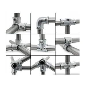 Kẹp ống, phụ kiện ống gang mạ kẽm nhiều loại, trực tiếp từ nhà máy, kẹp sửa chữa ống 3/4 inch, giá đỡ đa dạng - Product Image 3