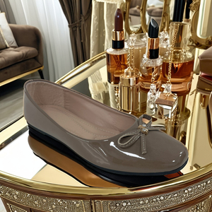 <span class=keywords><strong>Chaussures</strong></span> plates à nœud pour femmes de bureau avec charme décontracté <span class=keywords><strong>Chaussures</strong></span> <span class=keywords><strong>habillées</strong></span> élégantes Bijoux pour mariages Occasions spéciales - Product Image 1