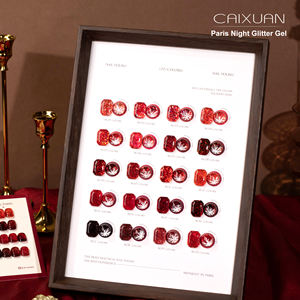 เจลยูวีสีแดงคอลเลคชั่นคริสต์มาสปีใหม่ ยอดนิยมจากปารีส พร้อมกลิตเตอร์  แจกตัวอย่างฟรี - Product Image 6