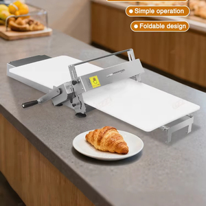 Laminadora de Masa Manual de Acero Inoxidable 304 Nueva a Bajo <span class=keywords><strong>Precio</strong></span> para Panadería, Croissants, Pasteles y <span class=keywords><strong>Pan</strong></span> con Alta Productividad - Product Image 1