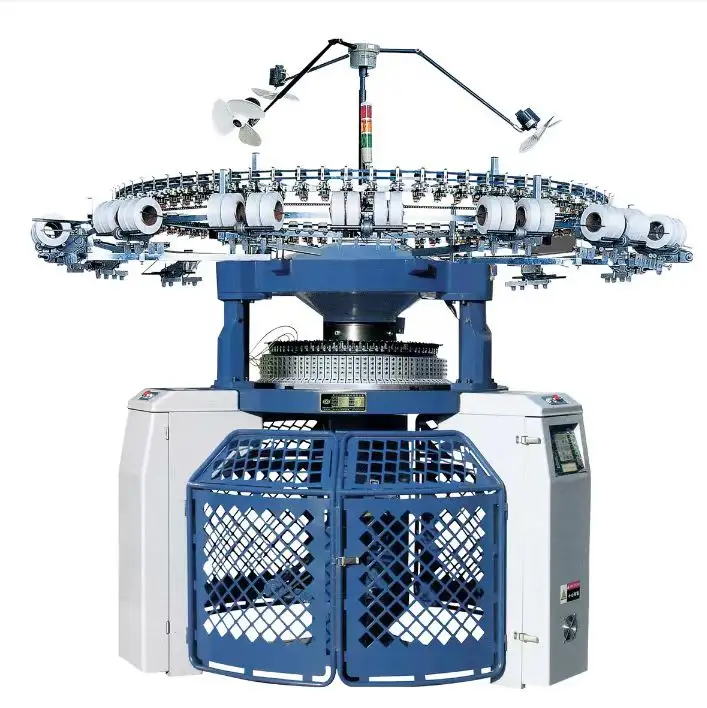 Máquina de tejer Jersey circular Jacquard y stripper computarizado doble al mejor precio