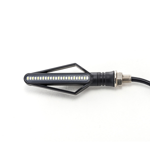 Luces Intermitentes LED Súper Brillantes Autodragons, Luces Intermitentes LED Dinámicas Amarillas Universales para Motocicleta, Luces Traseras para Moto - Product Image 3