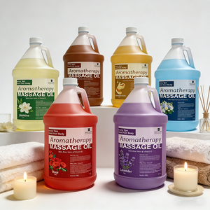 Servicio de Fórmula Personalizada, 1 Galón (3.8L), Ingredientes Naturales, Aceite de Masaje Orgánico Hidratante y Relajante <span class=keywords><strong>para</strong></span> Uso Profesional - Product Image 3