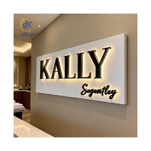 Insegna Luminosa a <span class=keywords><strong>LED</strong></span> 3D Personalizzata per <span class=keywords><strong>Aziende</strong></span>, Migliore Vendita di Insegne da Interno per Reception, Lettere Illuminate a <span class=keywords><strong>LED</strong></span> per Attività Commerciali - Product Image 1