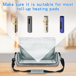 Food Heated Placemat Storage <b>Bag</b> 33x15x85cm <b>Foldable</b> Rectangle Travel Large Capacity Polyester Fabric Neatening Storage - Product Image 3