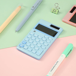 เครื่องคิด<span class=keywords><strong>เลข</strong></span>ฟังก์ชันมาตรฐาน, เครื่องคิด<span class=keywords><strong>เลข</strong></span>พกพาขนาดเล็ก 12 หลัก สีฟ้าอ่อน ใช้พลังงานแสงอาทิตย์, เครื่องคิด<span class=keywords><strong>เลข</strong></span>พกพาแบบพื้นฐานสำหรับสำนักงาน - Product Image 6