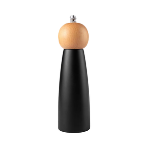 Wholesale salt holder Wood <b>Ground</b> Black <b>Pepper</b> Sea Salt Mixed Grinder Eco-Friendly Rotary Knob Manual Household Hand Bottle - Product Image 1