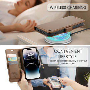 เคสแบบกระเป๋าสตางค์ปิดด้วยแม่เหล็กสำหรับ Oppo A36 A96เคส A76 K10 realme 9i 4G poco F5เคสฝาพับหนังสำหรับ Oppo A96เคส4G - Product Image 5