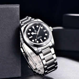 Berjani <b>Mechanical</b> <b>Watch</b> PD-1716 Automatic 100M Water Resistant Stainless Steel Bracelet Men's <b>Watch</b> - Product Image 2