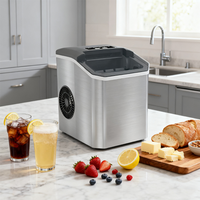 Mini économie d'énergie automatique pour machine à glaçons Bullet avec fenêtre transparente pour la maison et le bureau