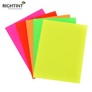 Fabricant en gros de papier autocollant <span class=keywords><strong>fluorescent</strong></span> auto-adhésif au format A4 en vinyle durable pour l'école, le bureau et les étudiants papier de copie couleur - Product Image 6