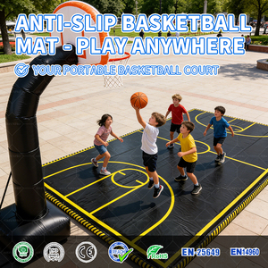 <span class=keywords><strong>Tapis</strong></span> <span class=keywords><strong>de</strong></span> gymnastique gonflable professionnel DWF <span class=keywords><strong>de</strong></span> qualité commerciale en PVC, pliable, 10m 12m, pour le basketball - Product Image 2