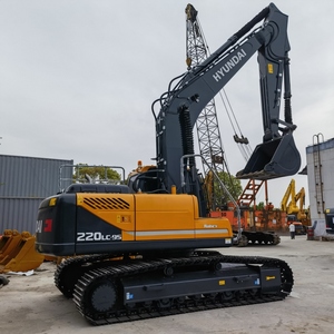 Excavatrice Hyundai R220lc-9s d'occasion en excellent état, 220LC-9 R220, excavatrice hydraulique sur chenilles d'occasion, année 2021, à vendre à prix réduit - Product Image 5