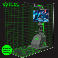 Fabricant de machine VR Star Space Dispositif interactif Jeux de coupe de fruits de boxe Machine de jeu de simulateur de tir VR
