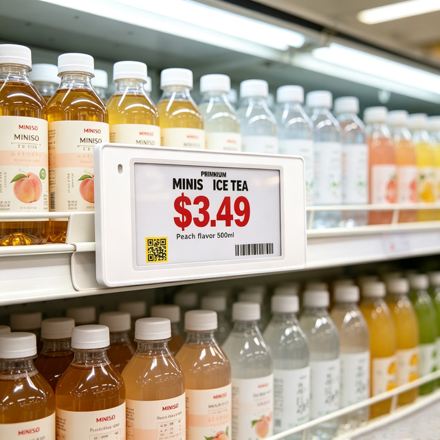 Colourful-Tech 2.66Inch E Ink Electronic Shelf Label Retail Price Display