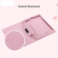 Housse de tablette en cuir PU intégral de style litchi, anti-rayures et stable pour iPad Air 13 pouces M4