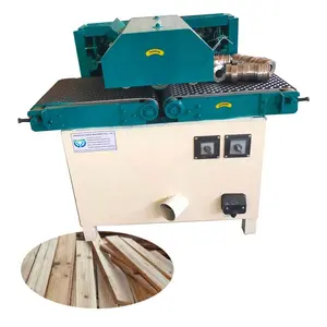 Automatisierung Multi Blade Rip Saw Machine Elektrische Sägen Schneiden von Holz schiebe tischplatten