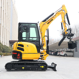 Advanced 3.5 Ton Epa Certified for Engine Crawler <b>Mini</b> Excavator with Motor Pump Gear Farm Use Small Size Free Shipping Low - Product Image 3