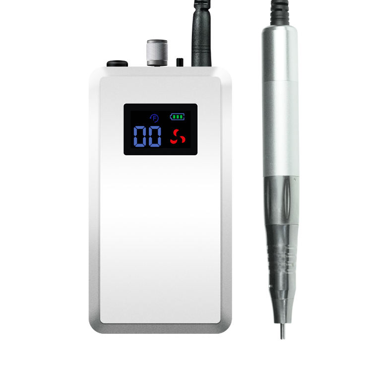 เครื่องเจาะเล็บสีขาว AT-NDB-152 220V ปลั๊ก AU 2.35มม.