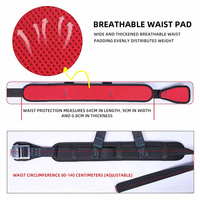 Ceinture de sécurité de protection contre les chutes de harnais à trois points pour le travail à haute altitude avec la barrière de sécurité extérieure d'électricien